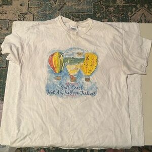 Vintage Gulf Coast Hot Air Balloon Festival T-Shirt 9th Annual June 2013
